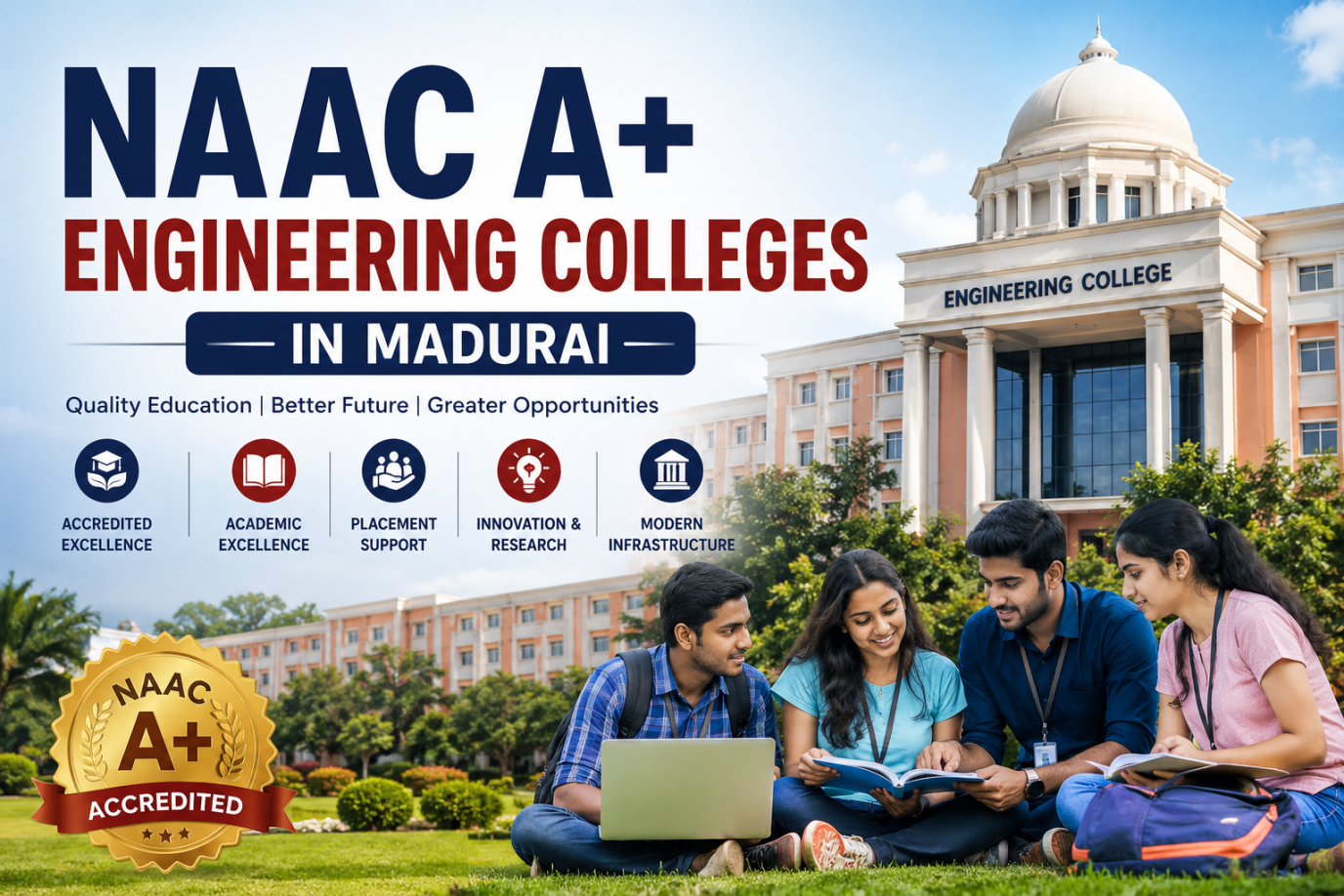 NAAC A+ Engineering Colleges in Madurai