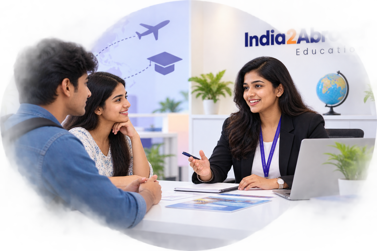 India2Abroad education counsellor