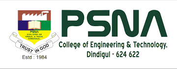 PSNA College of Engineering and Technology logo