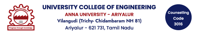 University College of Engineering Ariyalur logo