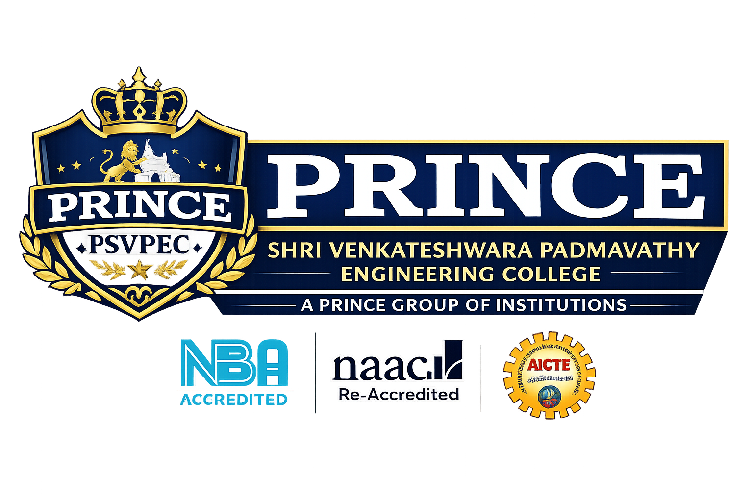 Prince Shri Venkateshwara Padmavathy Engineering College logo