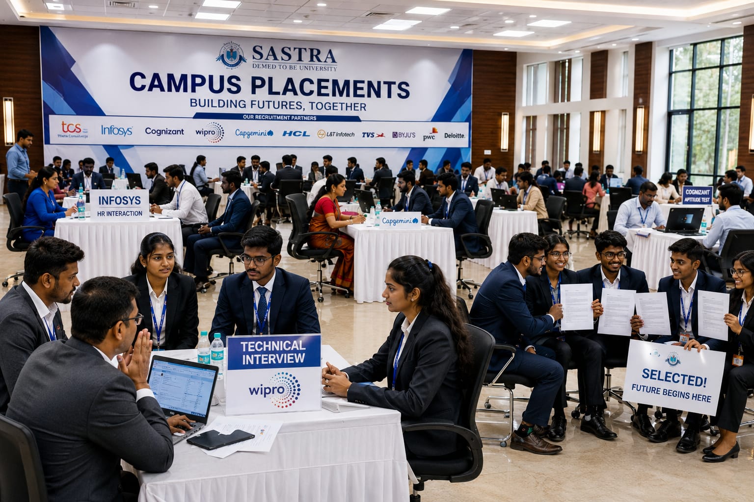 SASTRA Deemed University placement image