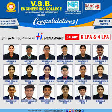 V.S.B. Engineering College placement image 1